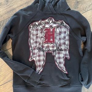 Harley Davidson “ up cycled” sweatshirt